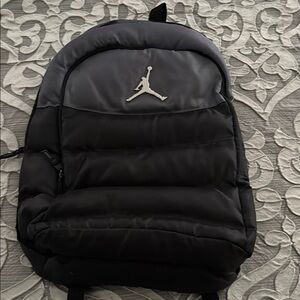Jordan Black & Gray Backpack